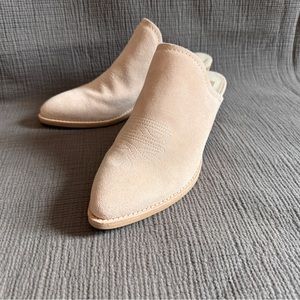 Dolce Vita Shiloh stitch western mules
